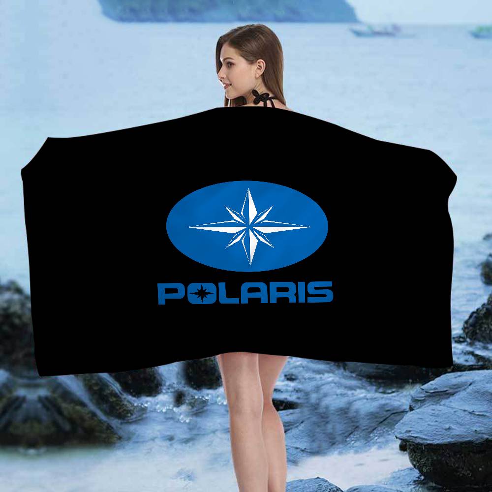 P-Polaris Microfiber Printed Beach Towel Mountain Climbing Yoga Beach Swimming Running Absorbent Soft Towel