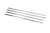 Lower Glass Mouldings HB (4 Pcs, Stainless Steel) OmsaLine - Italian Stainless Steel for Volkswagen Golf 7/E-Golf