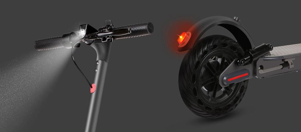 Ny E-scooter N7-MAX 500W Motor 36v12.5ah 35KM/H Maxhastighet 35KM Lång Räckvidd 10 Tum med Stötdämpning APP Escooter