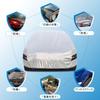 Holthly Thickened Car Body Cover for Kei and UV Fits Citroen Honda Suzuki Subaru Hyundai and Suzuki Alto 10-Layer Cars, Fleece-Lined, Waterproof,