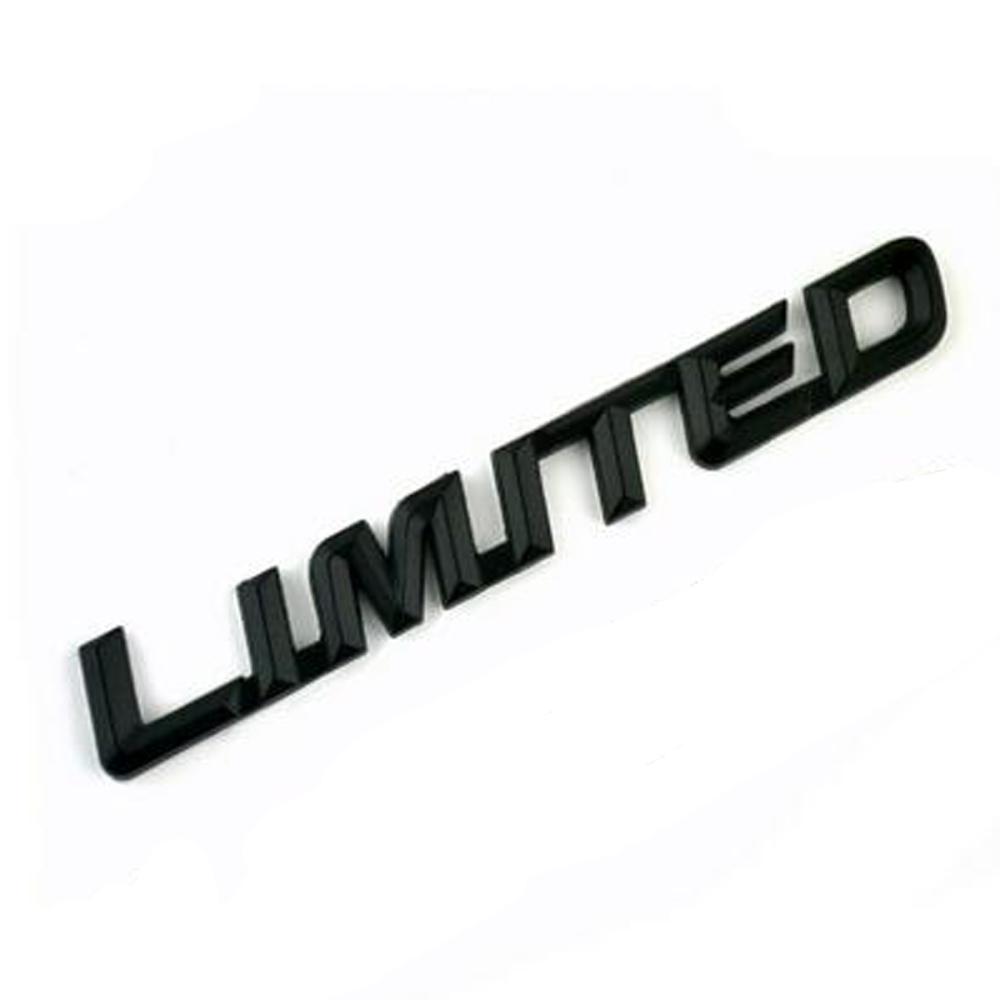 

DSYCAR 1Pcs Fashion 3D Metal LIMITED Car Sticker Emblem Badge for Universal Cars Moto Bike Decorative Accessories New чёрный