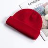 1pc Y2K Acrylic Plain Beanie Hat,Outdoor Cold Weather Casual Soft Stretch Warm Skull Cap for Daily Commute Halloween Fall Outfit