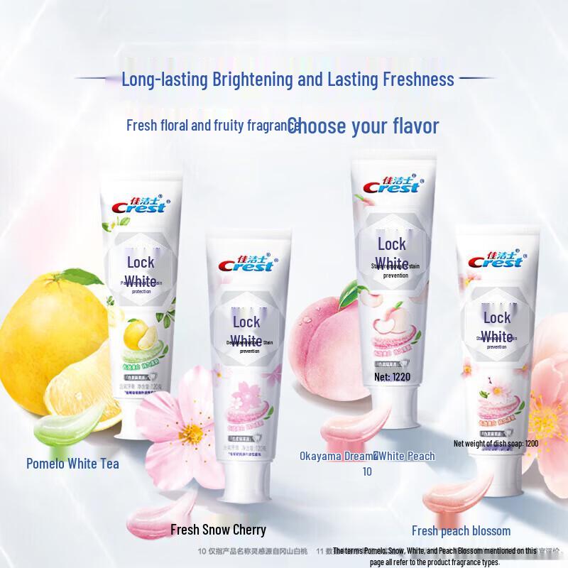 Crest Toothpaste & Fulinmen Cooking Oil Bundle