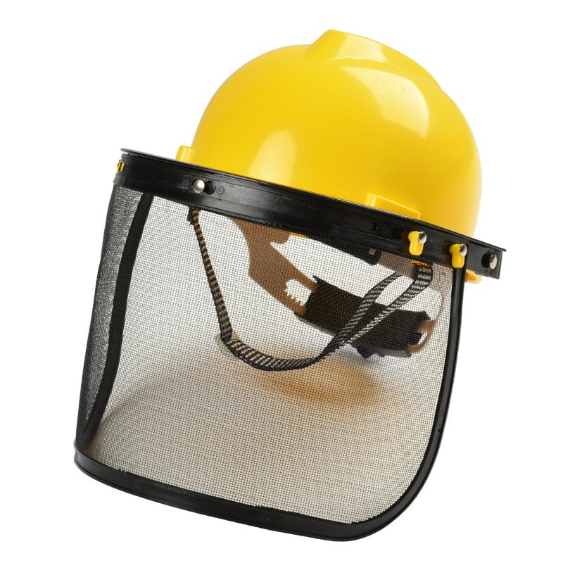 Chainsaw Safety Helmet Face Shield Protection With Mesh Visor For Stihl Trimmer