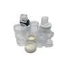Transparent Plastic Mini Cosmetic Jars for Nail Art & Ornament Storage