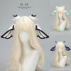 Halloween Dämonenhorn Fantasy Kreatur Kopfschmuck Comic-Con Tierohren Cosplay Requisiten Gotischer Engel Motte Schafsohr Stirnband