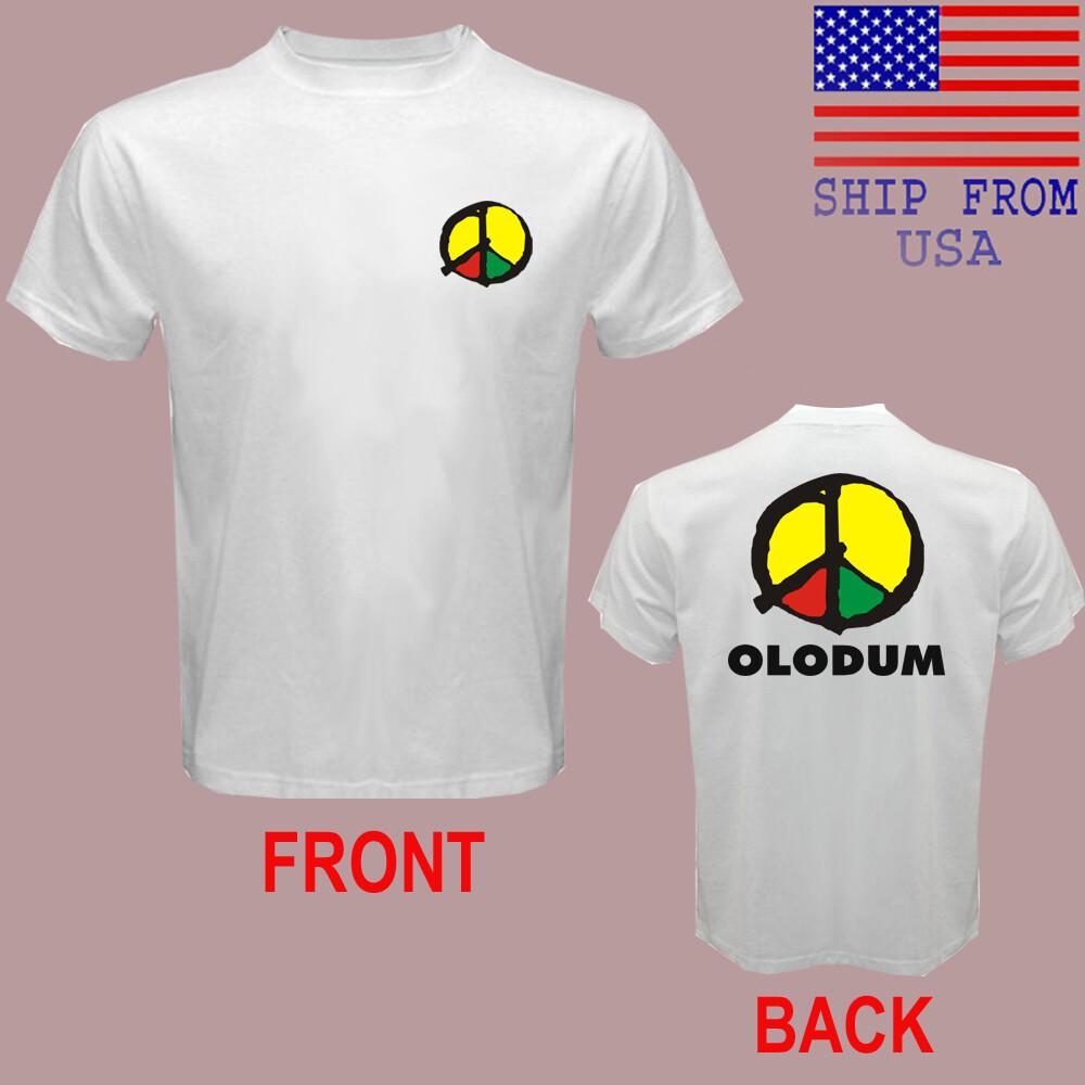 OLODUM Brazil Music Men#039;s White Size S5XL Unisex T-Shirt XXXXL