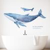 Marine Animals Whale Wall Stickers Home Bedroom Living Room Decoration