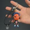 12Pcs Naruto Anime Figure Sasuke Kakashi Gaara Itachi Uchiha Q Version Cute Keychain Backpack Decoration Pendant Gift