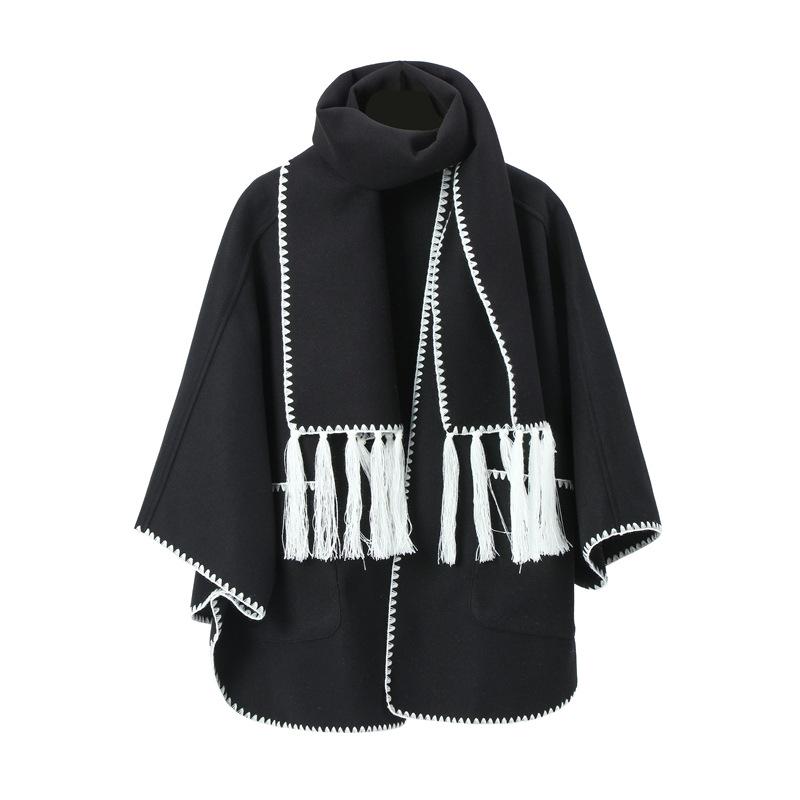 

European & American Camel Pocket Poncho Scarf - Autumn/Winter 2025 Collection 120*70 cm