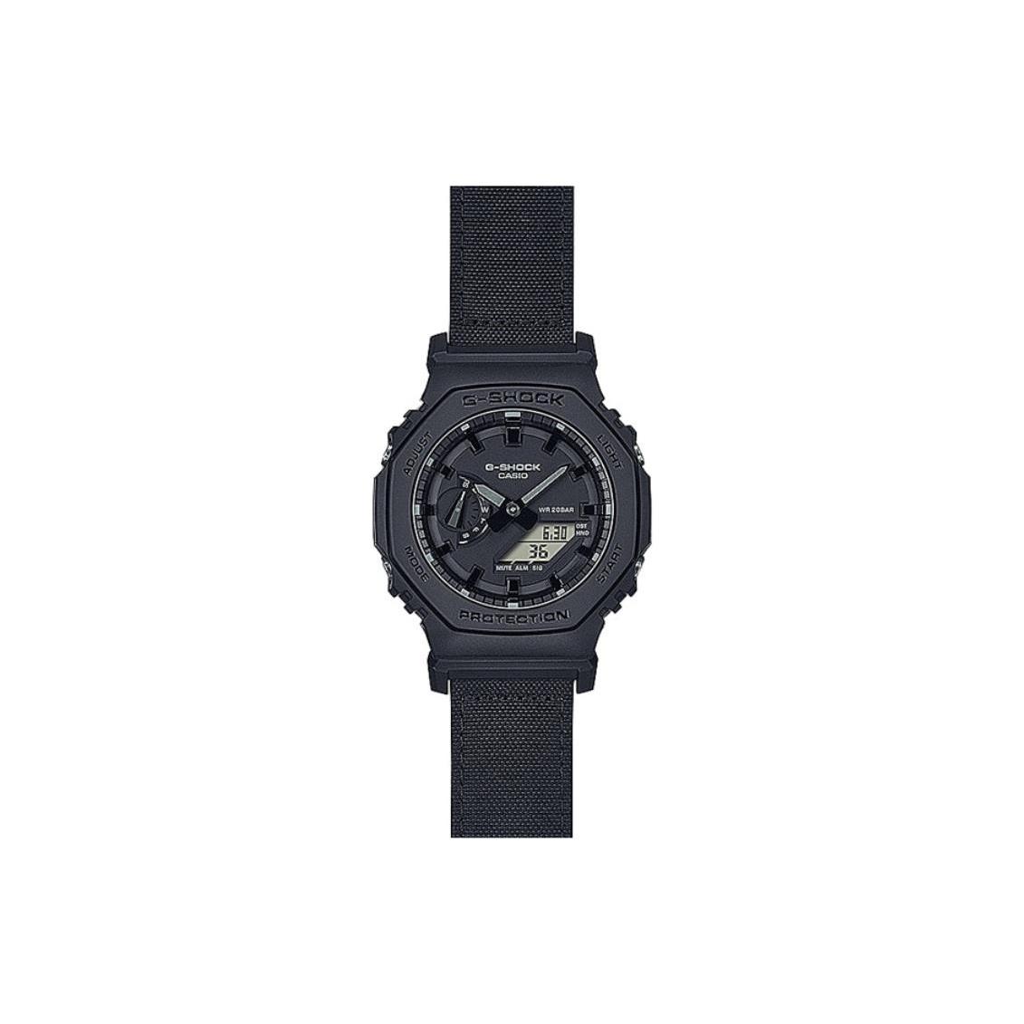 CASIO Men Liquid Crystal/Analog Dual Display Series Black Watch GA-2100BCE-1APR GA-2100BCE-1APR