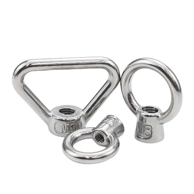 304 Stainless Steel M8 Japanese Eye Nuts