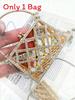 Mini Girl Bag With Water Dazzle Crystal Pattern For Daily Style