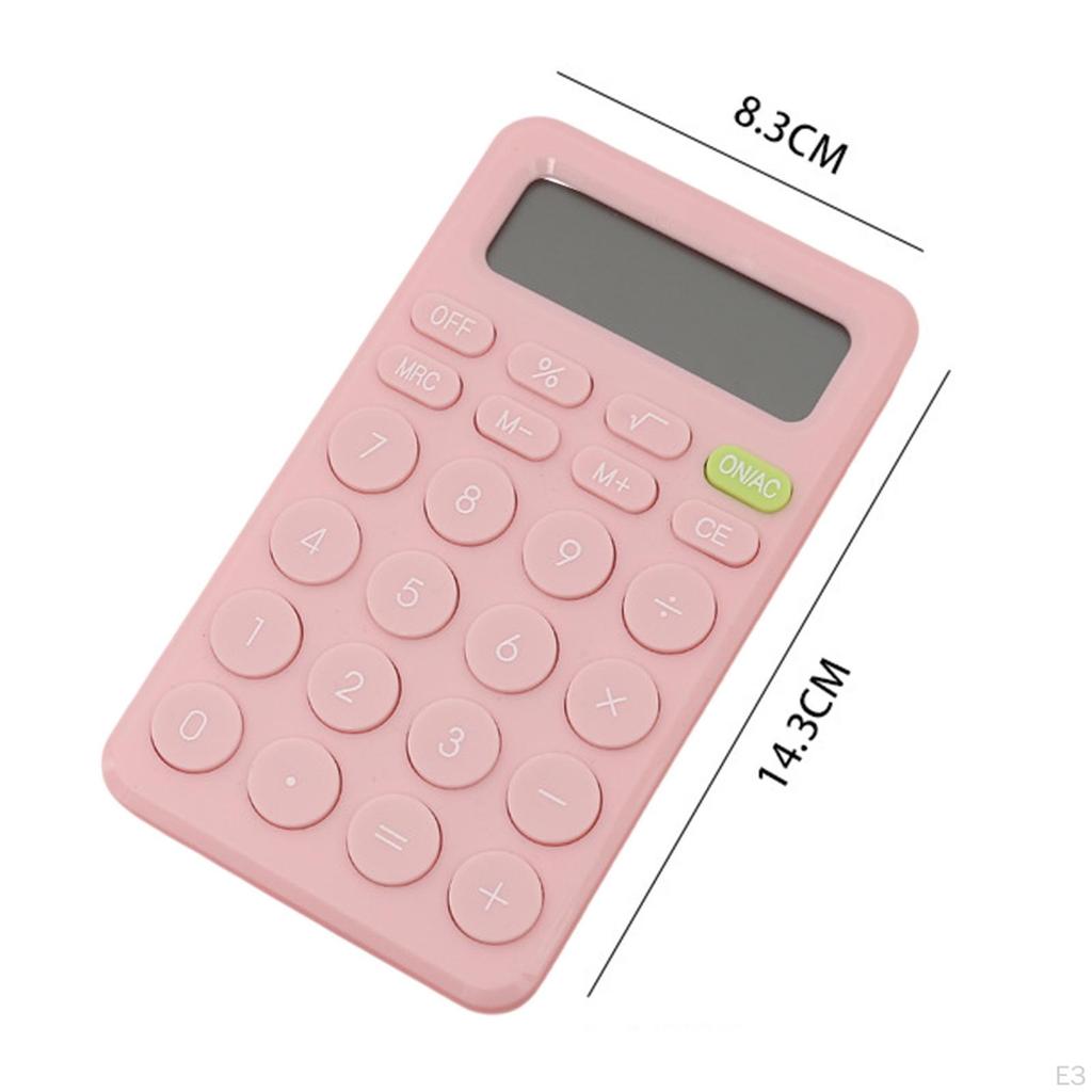 Calculator Cute Simple School Stationery Electronic for Preschool Kindergarten Primary