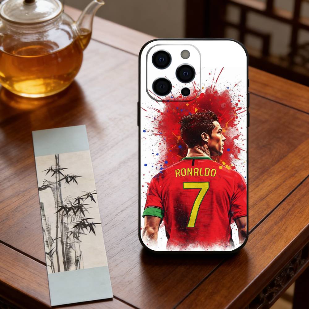 Cristiano Ronaldo Handyhülle Silikon Weich Für IPhone 17 16 15 14 13 12 11 X XR Plus Pro Max Plus