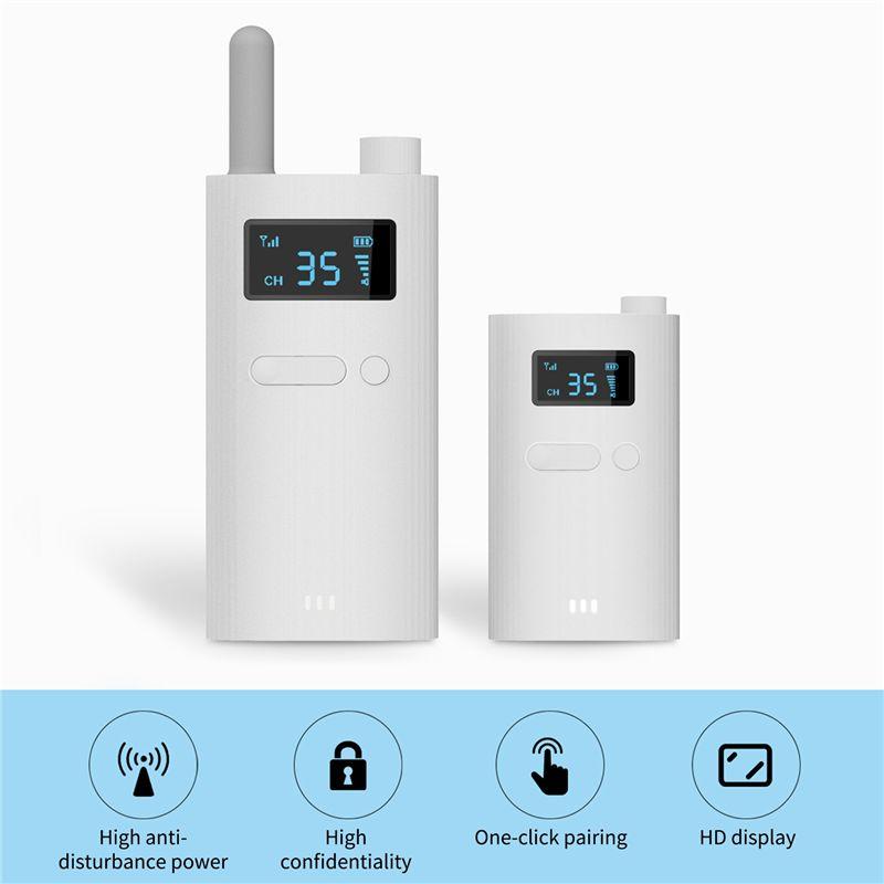 ABNR 1 Set Tour Guide System 2.4G Wireless Transmitter Receivers For Excursion Factory Church Training Cycling Tour Microphone