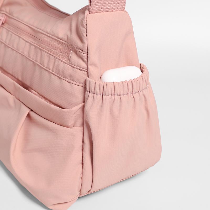Shoulder Bag Large Capacity Crossbody Bag Multi-Layer Nylon Bag
