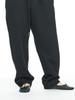 Ssississieseu Black Basic Logo Sweatpants