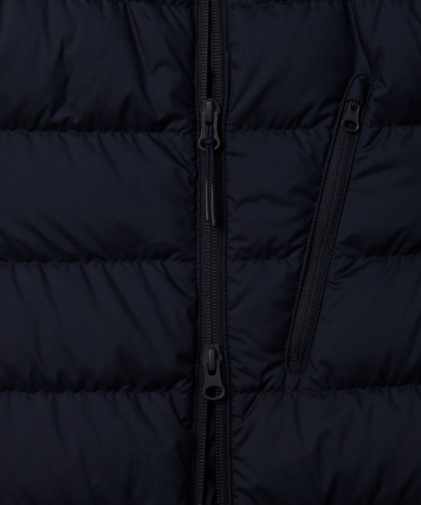 Musinsa Standard [City Leisure] Round Neck Short Sleeve Light Down Jacket [Navy]
