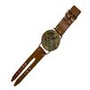 Brass Sundial Compass Handmade Leather Band/Wrist Compass and Nautical Sundial Watch/Best for Gift