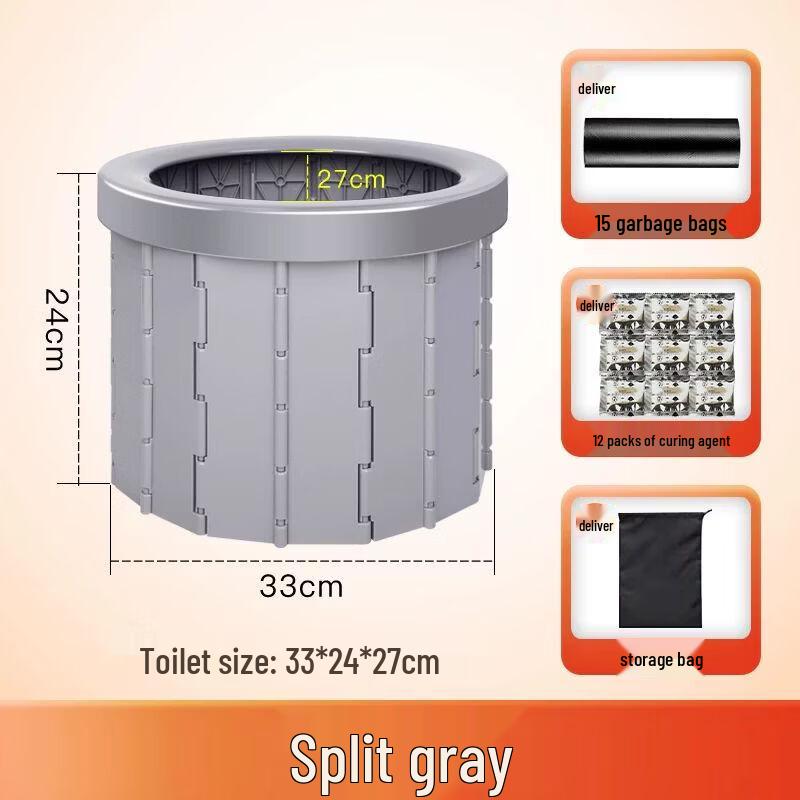 Portable Folding Camping Toilet