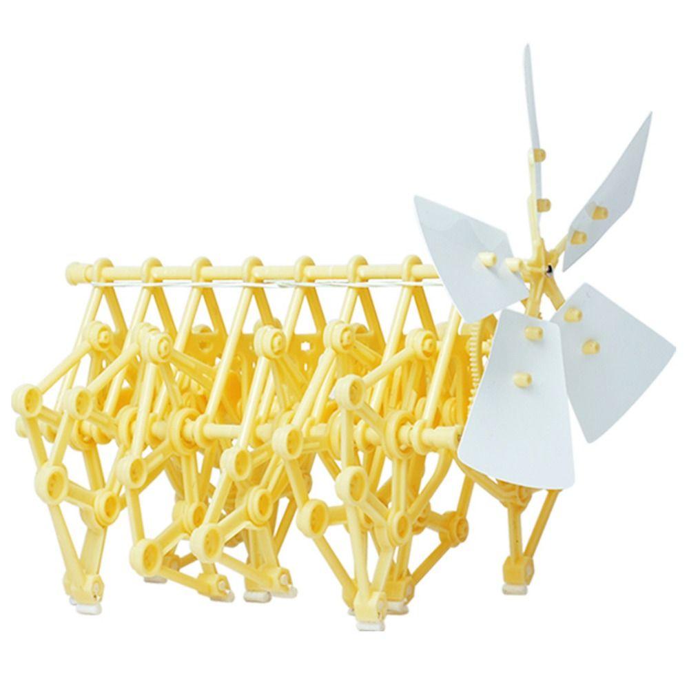 Assembly Walker Wind Power Model Hand-invented Wind Energy Robot Creative Child/Adult