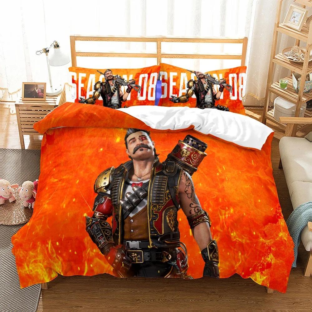 Comforter Game Characters Apex Gamer Apex Bedding Sets For Teenagers & Adults 3D Printed