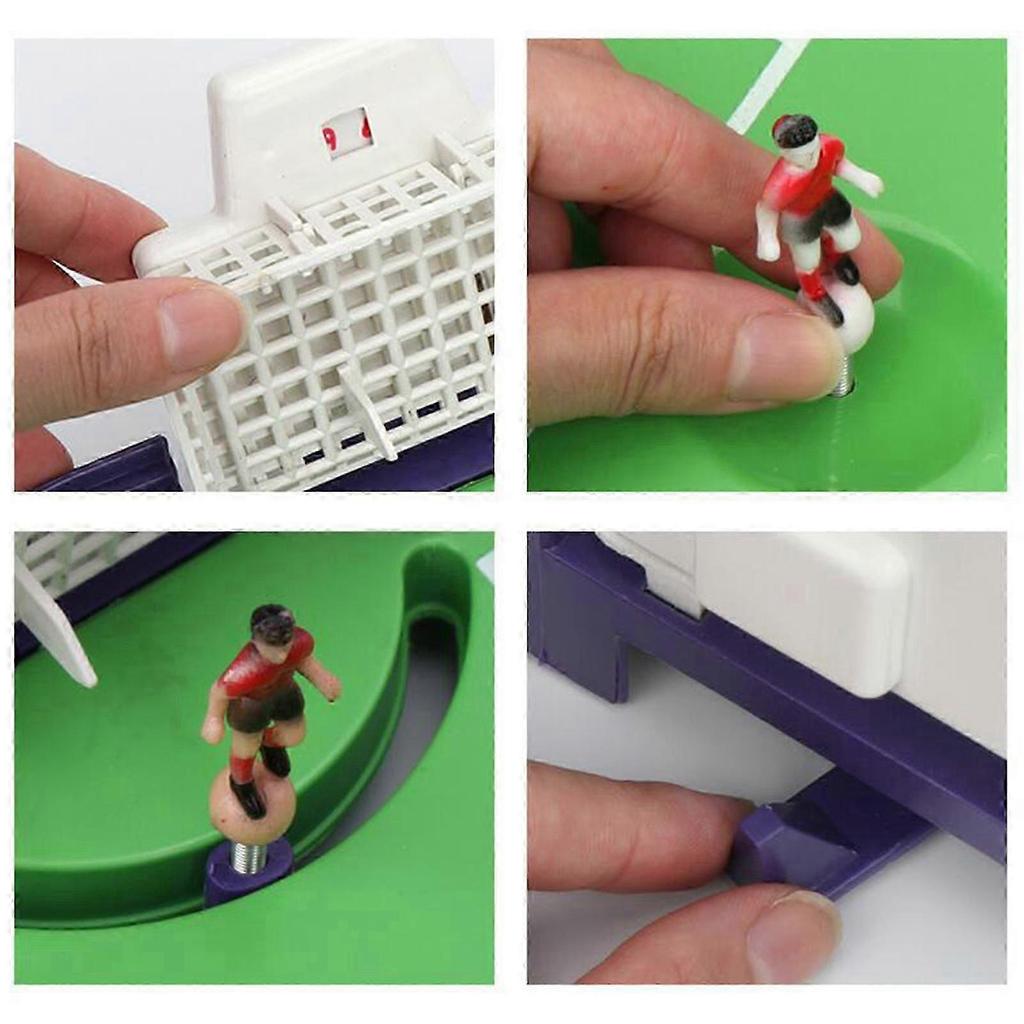 Mini Tabletop Table Soccer Shooting Defending Board Game Football Match Kids Toy