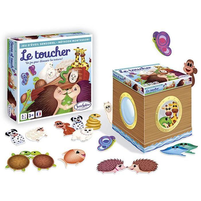Jeu Sensoriel Le Toucher - SENTOSPHERE - Arche de Noé - Dès 3 ans