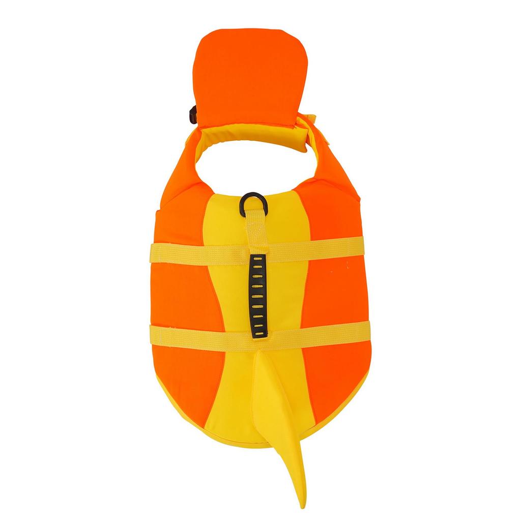 Dog Life Jacket with Design, Adjustable Pet Swim Vest with Handle for Activities