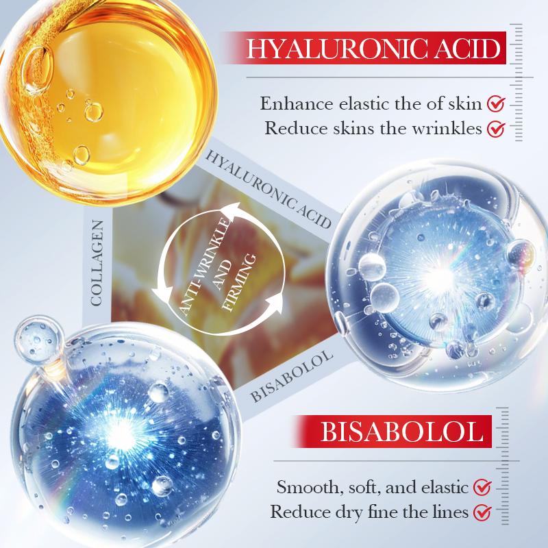 SADOER Bose Firming Anti-Wrinkle Nourishing Essence Capsule Facial Moisturizing Essence with Grape Seed Oil 90PCS per Bottle
