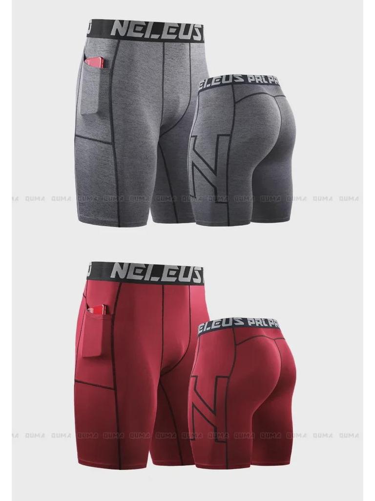 Nefes Alabilen Slim Esnek Hızlı Kuruyan Koşu ve Basketbol için Spor Şort