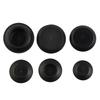 60 Piece Flush Mount Black Plastic Hole Plug Assortment Auto Sheet Metal Plastic Hole Plugs Kit Flush Types Auto Fastener