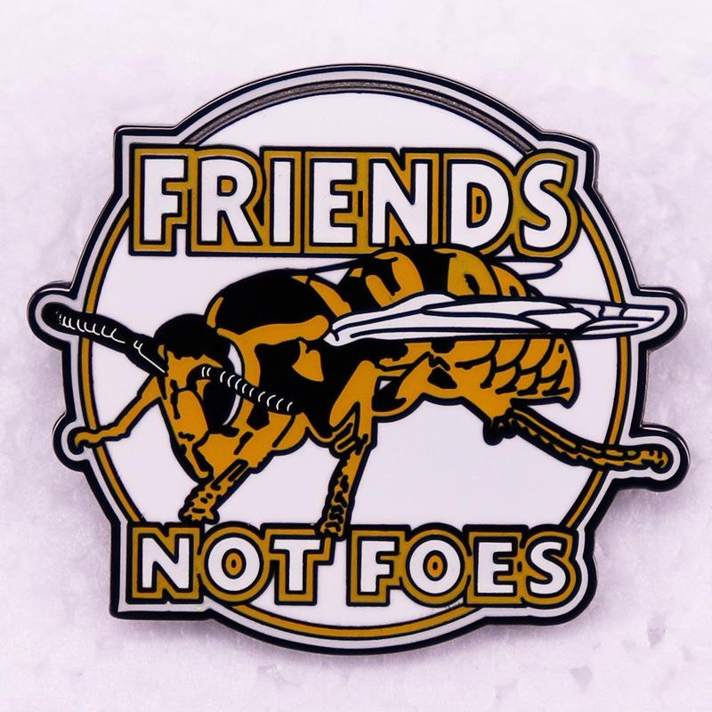 Bee Brooch: Friend Not Foe Accessory