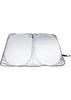 Meltec Car Magical Shade for LL Light Blocking UV Compact Storage Pouch Dashcam W1450 X Sunshade, Front, Size, 99% & Protection, Storage, Included,