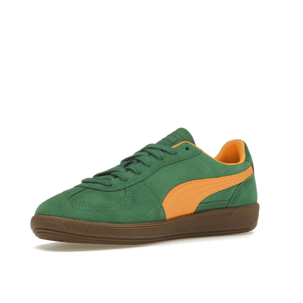 PUMA Palermo Unisex Vine Clementine Green Low Top Lifestyle Sneakers 396463-05