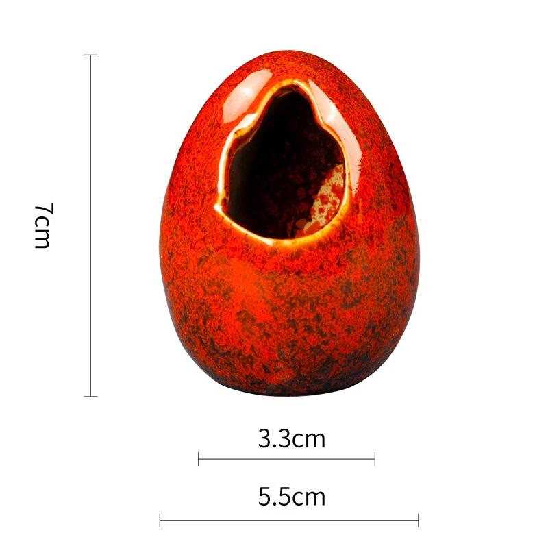 Decoration Shop Plate Ceramic Kitchen Household Tableware Japanese Sashimi Sushi Small Can Egg Bottle Dry Ice Cup Creative Plate