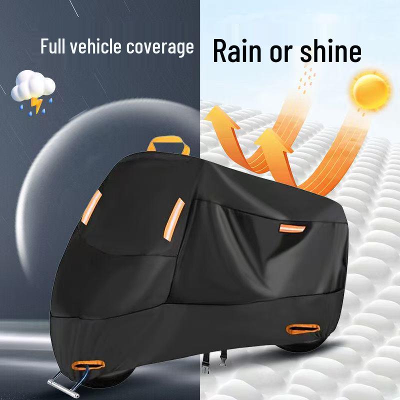 190T Outdoor Sunshade Cover for Motorcycles, Electric Vehicles, and Scooters