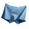 Plus Size Men's Summer Thin Pocket Breathable Non-mark Boxer Briefs