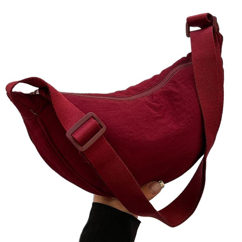 Podzimní dámská ležérní všestranná crossbody taška 'knedlík' - Velká kapacita pro každodenní použití