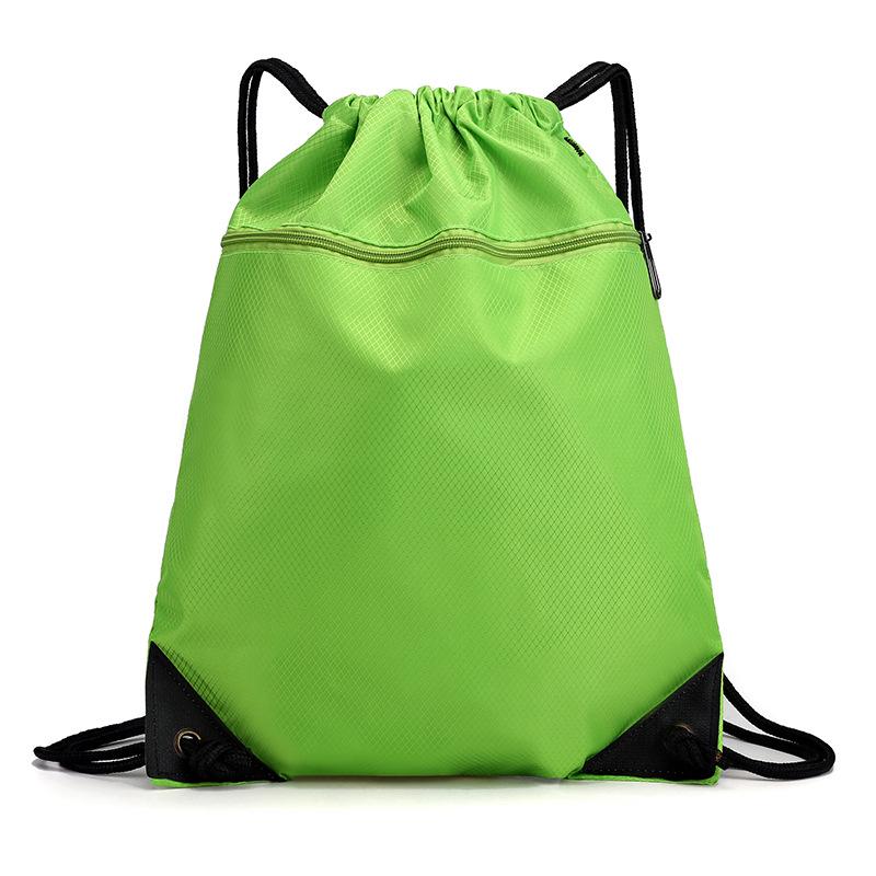 

Sports Waterproof Oxford Cloth Drawstring Backpack for Students Small