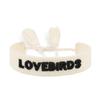 Bracciale con Nappa Intrecciata Ricamo 3D Europeo & Americano - Moda Fatto a Mano con Design a Lettera