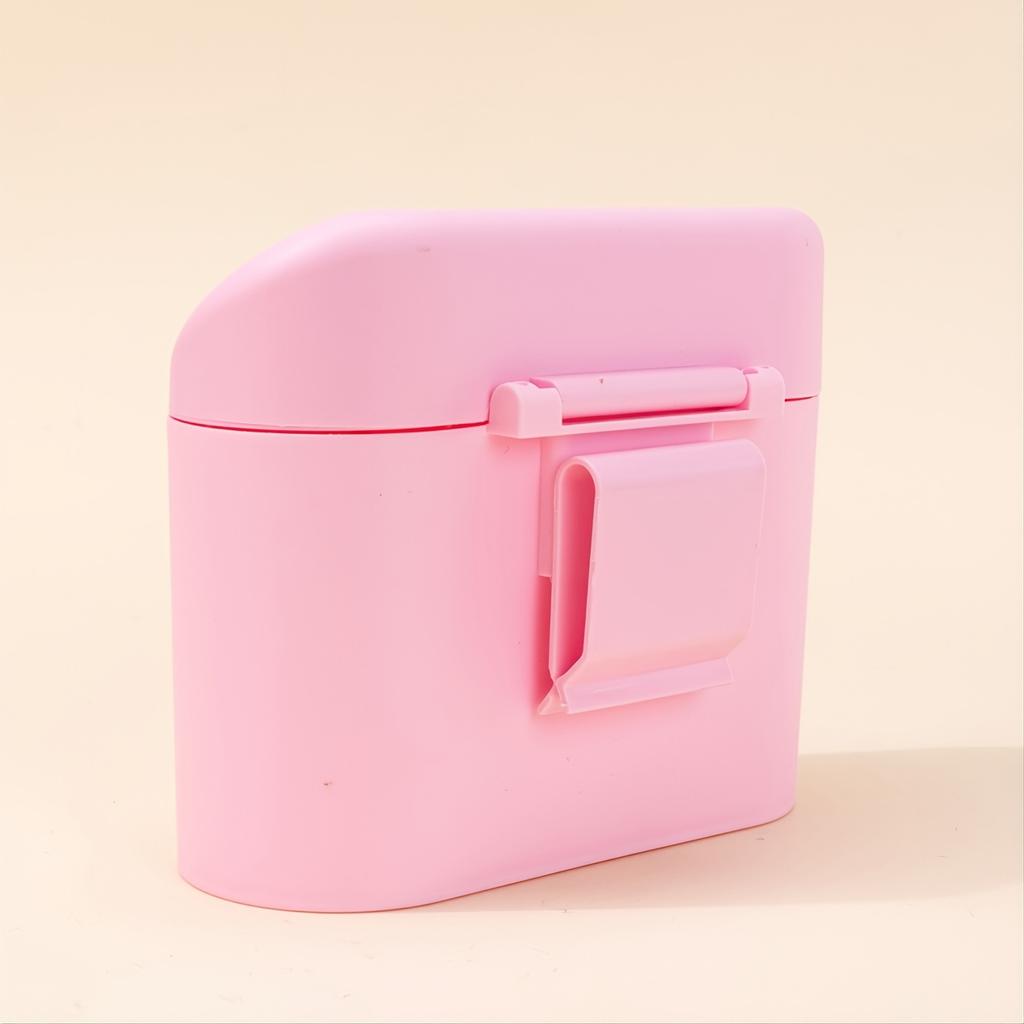 1PC Car Trash Can,Press-to-Open Flip Lid, Sealed Garbage Storage Bin, Car Trash Can, Miscellaneous Storage