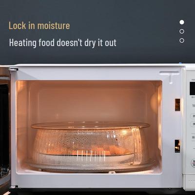 Tapa Anti-Salpicaduras para Microondas de Alta Temperatura para Platos Calientes