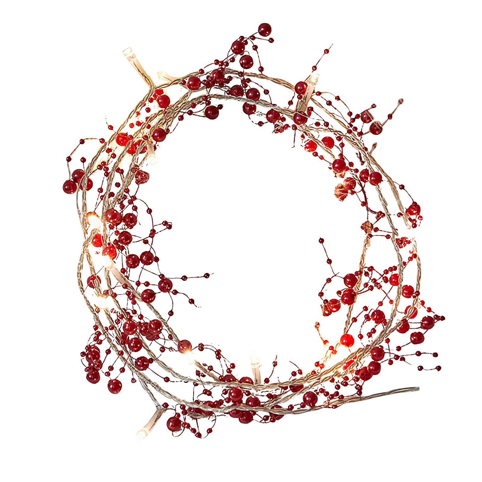 

20 світлодіодних різдвяних ліхтарів на батарейках Різдвяні прикраси Різдвяна гірлянда для камінної полиці в приміщенні на вулиці