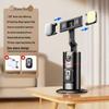 P02 Mobile Gimbal: AI Face Tracking, Live Streaming, Panoramic Stand, Anti-Shake Phone Holder