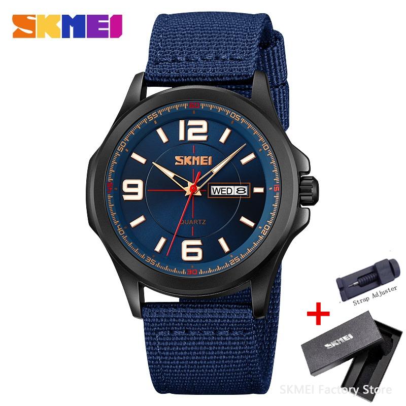 SKMEI 9315 Men Sport Quartz Watches Male Wristwatch Luxury Date Calendar Luminous Pointer Waterproof Clock Reloj Hombre 9281