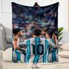 Messi 518 Decke Strapazierfähiger Komfort Geeignet für Stuhl Sofa Bürostuhl Ganzjahresgebrauch Wärmende Dekoration Geschenk für Reisen Zuhause Geburtstage