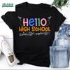 Hello High School Back To School Vintage T-Shirt, Back To School Shirt, Time To Go To School Shirt, For Student Shirt, High School Shirt