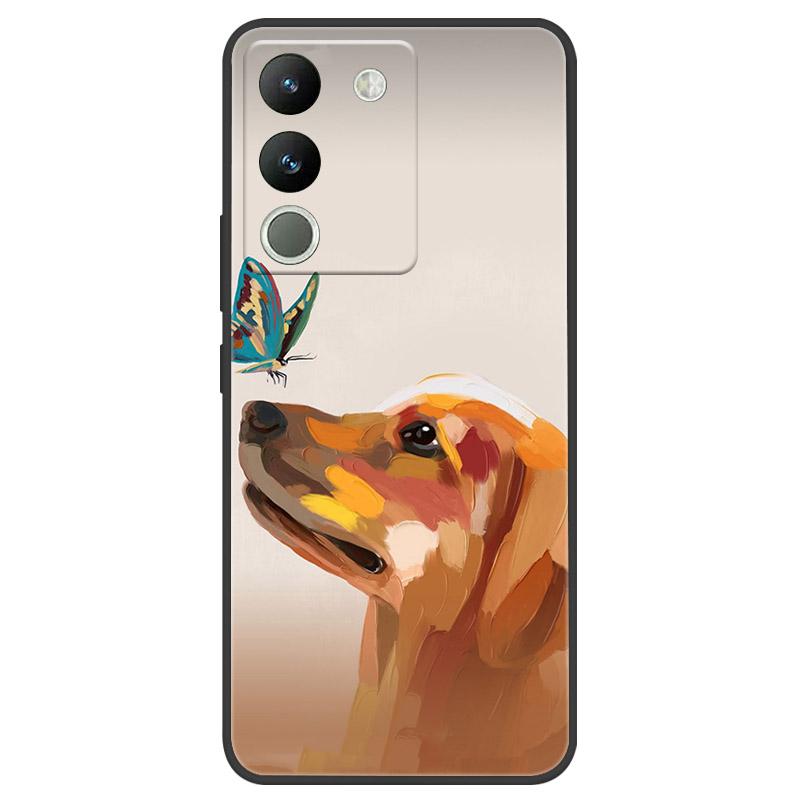 For VIVO V29E Case V2317 Camer Protective Shell For VIVO Y200 5G Phone Case Soft Silicone TPU Back Cover V2307 Shockproof Fundas